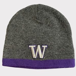 TOP OF THE WORLD Washington Huskies grey purple beenie beanie cap hat